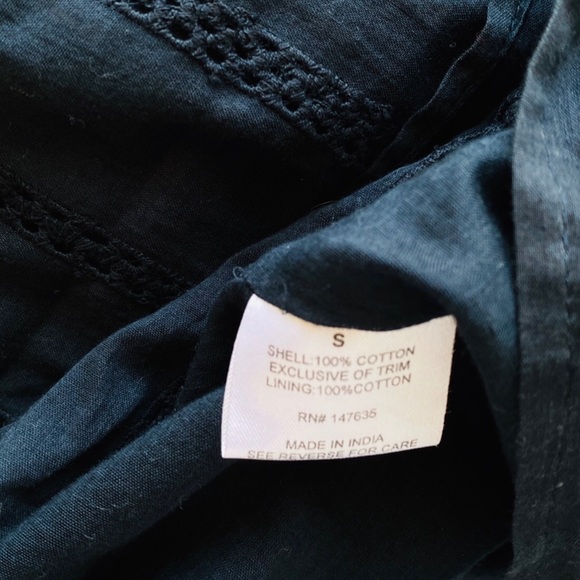 Romeo & Juliet Couture Eyelet Open Back Dress Sz S - Picture 9 of 10